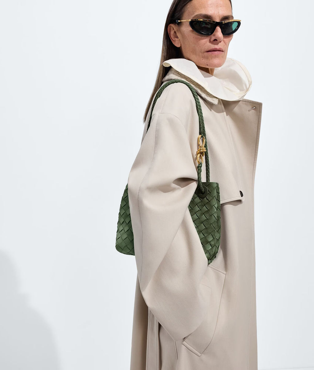 Bottega Veneta Andiamo Small Suede