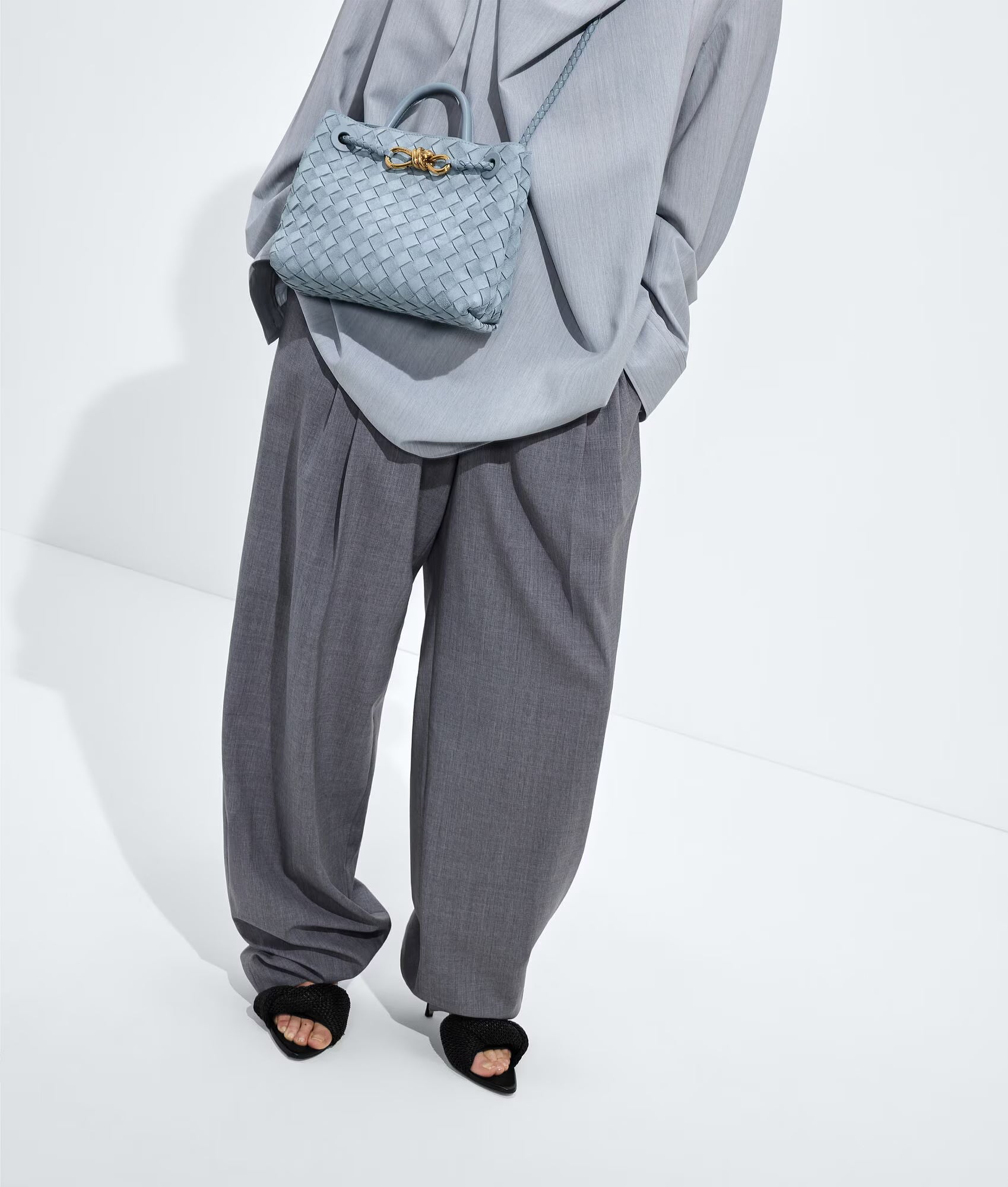 Bottega Veneta Andiamo Small Suede