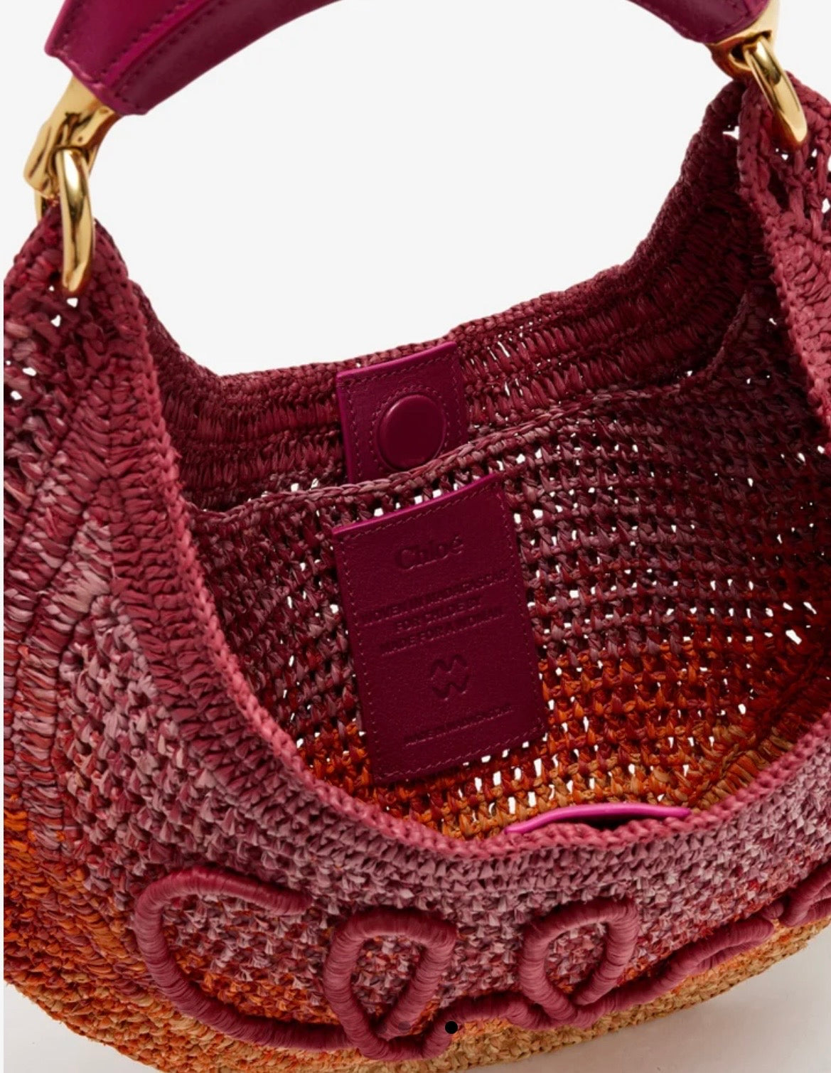 Chloè Summer Banana Hobo Bag