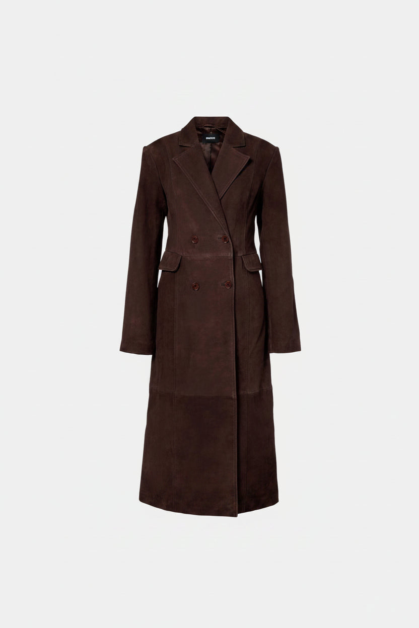 Rotate Suede Coat