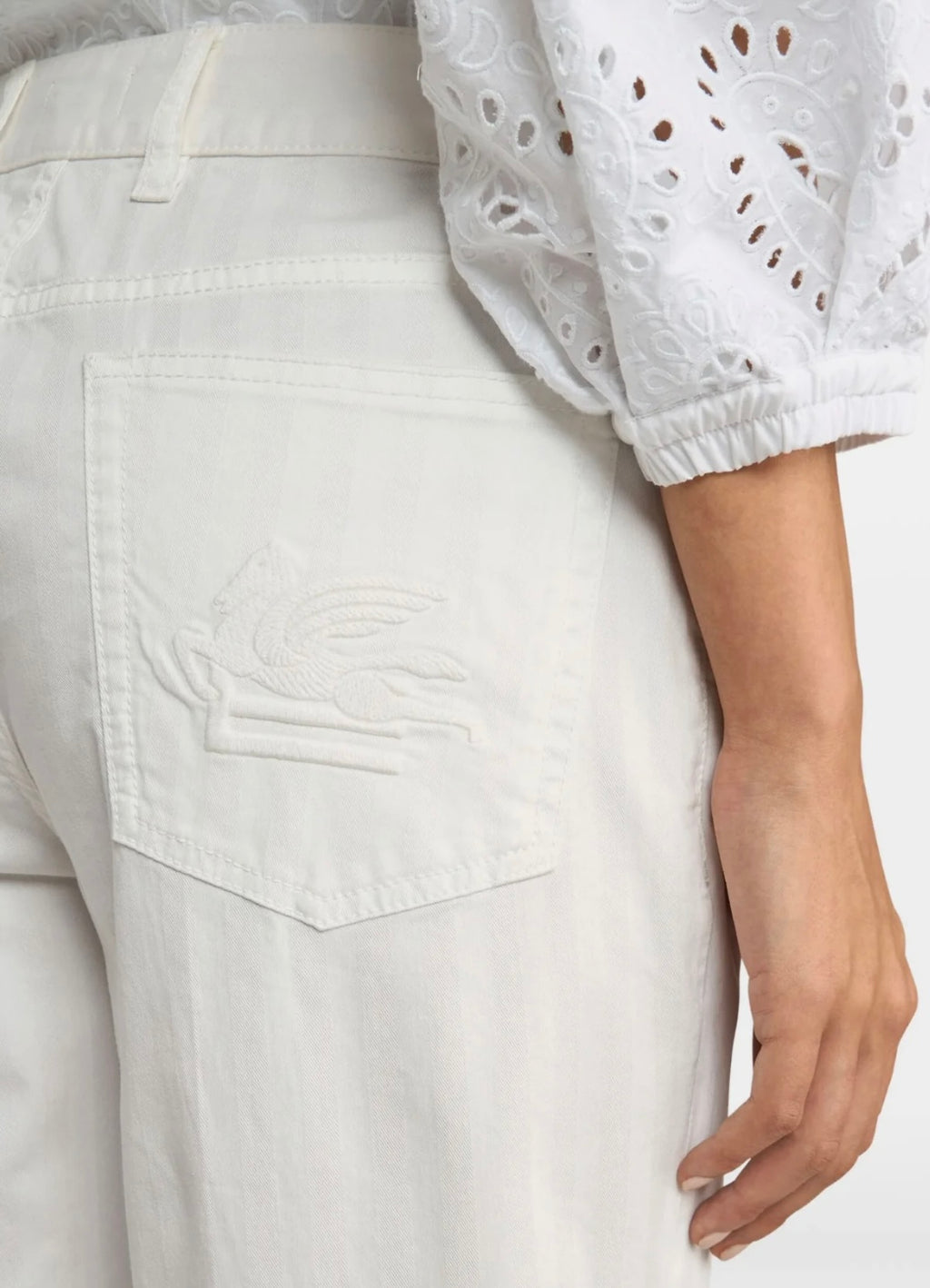 Etro White Jeans