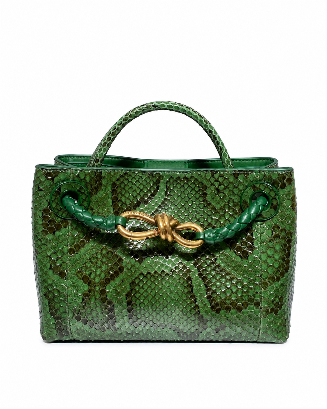 Bottega Veneta Andiamo Mini Python