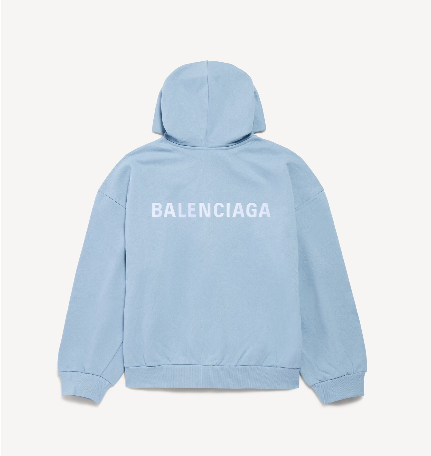 Balenciaga Regular Zip Up Hoodie