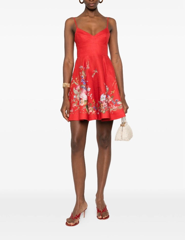 Zimmermann Red Dress