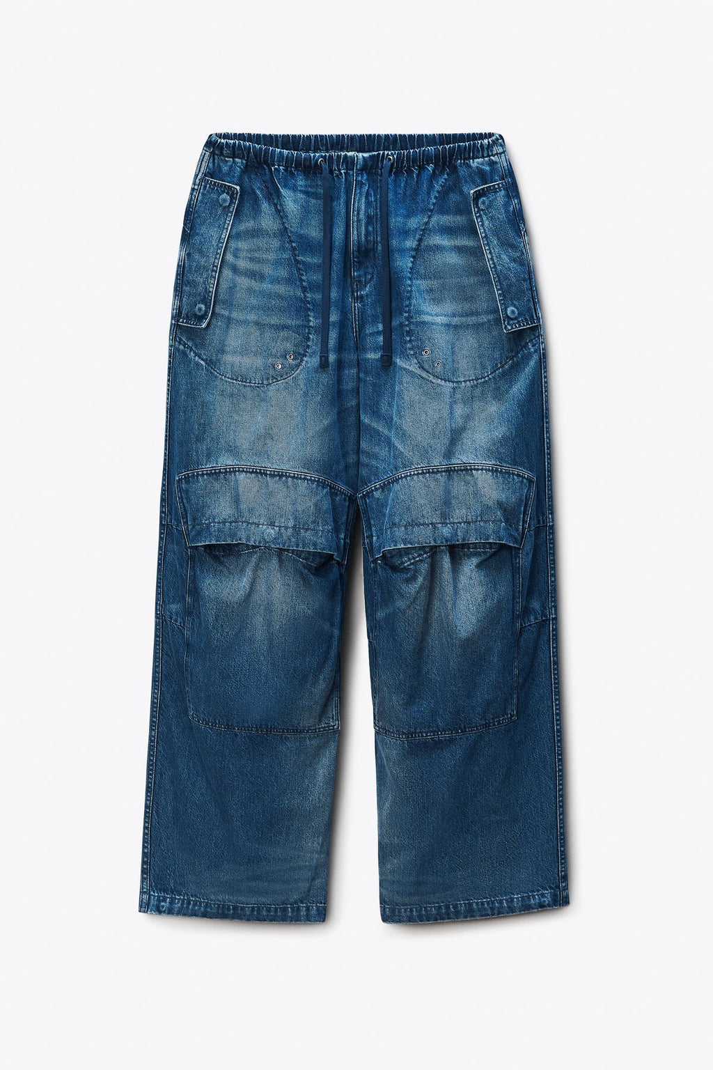 Alexander Wang Low Rise Oversized Cargo Jeans