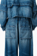 Alexander Wang Low Rise Oversized Cargo Jeans
