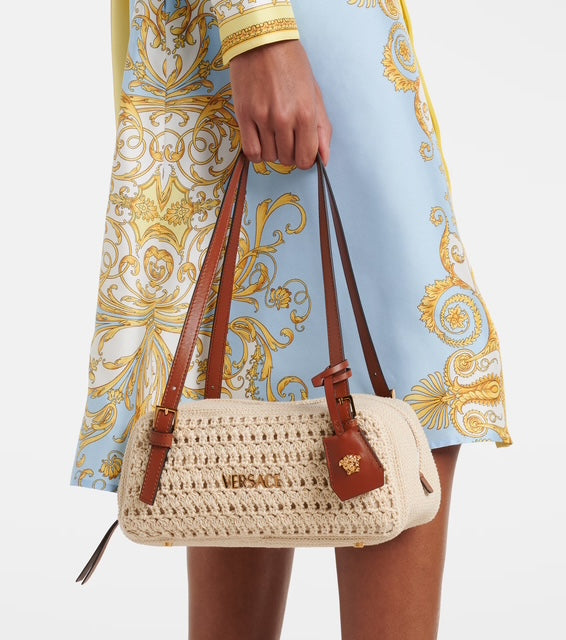 Versace Rafia Handbag
