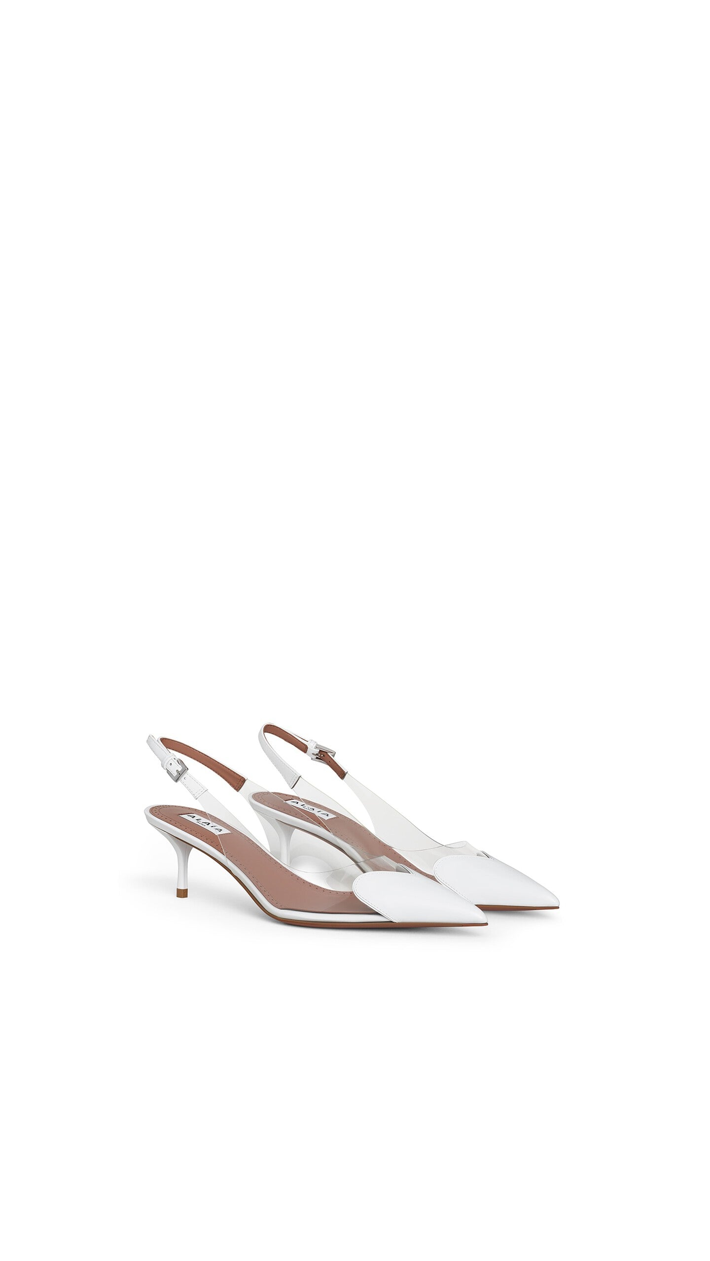Alaïa Le Coeur White