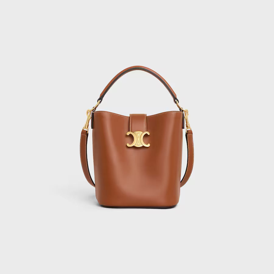 Celine medium Louise bucket tan